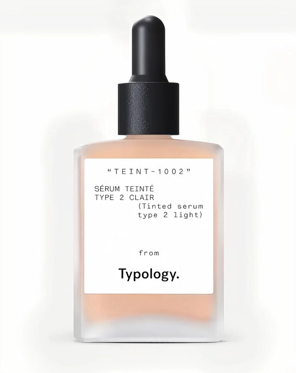 Typology Tinted Serum with Vitamin C, Squalane & Aloe Vera - Type 2 / Light