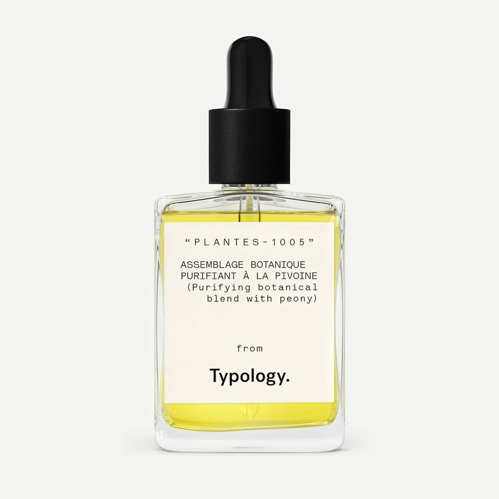 Typology Purifying Night Serum Botanical Blend With Peony 1 Fl. Oz & Complimentary Sheet Masque