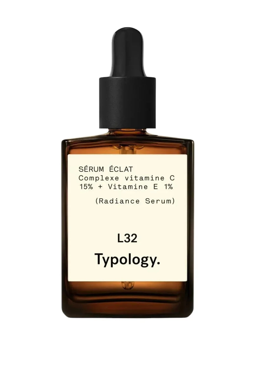 Typology L32 Radiance Serum, 15% Vitamin C Complex + 1% Vitamin E, Brightening Face Serum (1 floz) Main image