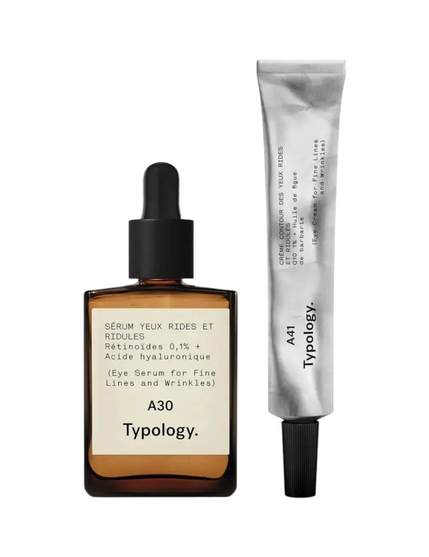 Typology Smooth Eye Contour Routine, Eye Serum for Fine Lines and Wrinkles with Retinoids and Hyaluronic Acid Main image