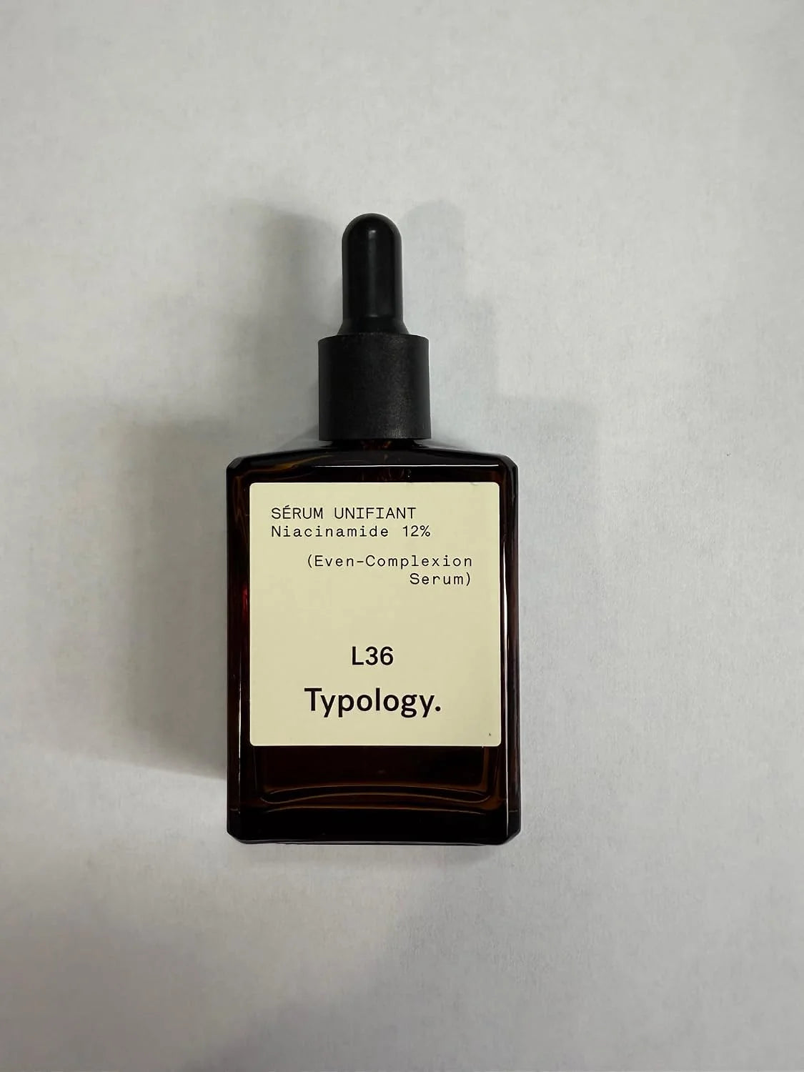 Typology L36 Even-Complexion Serum with 12% Niacinamide, 30ml, Skin Brightening Treatment for Face Main image