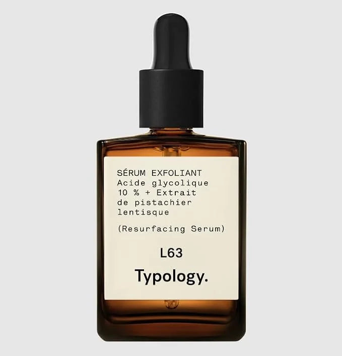 Typology L63 Exfoliating Serum with 10% Glycolic Acid 1 FL. Oz & Complimentary Sheet Masque Main image